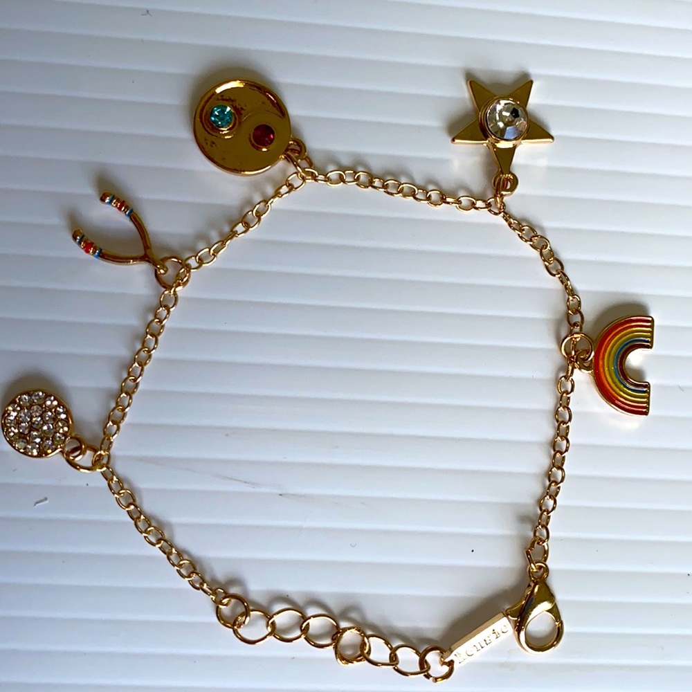Kensie gold tone bracelet